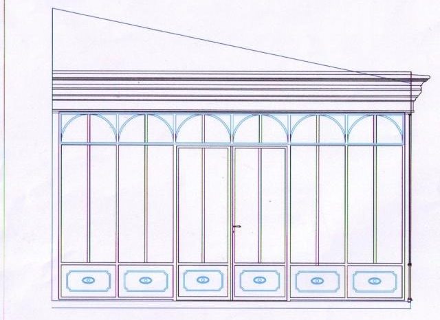 Dessin de véranda